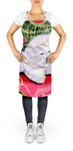 Load image into Gallery viewer, Christmas Tree with  Bichon Frise Apron – Artist-Designed Kitchen, BBQ &amp; Craft Apron