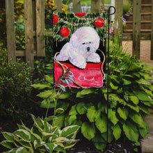 Load image into Gallery viewer, Christmas Tree with  Bichon Frise Garden Flag - Outdoor Decorative Yard Flag