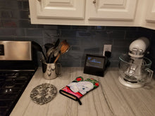 Load image into Gallery viewer, Christmas Tree with  Bichon Frise Oven Mitt SS8957OVMT