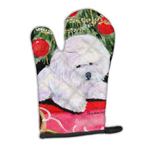 Load image into Gallery viewer, Christmas Tree with  Bichon Frise Oven Mitt SS8957OVMT