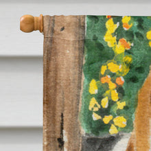 Load image into Gallery viewer, Basset Hound Flag Canvas House Size