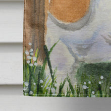 Load image into Gallery viewer, Basset Hound Flag Canvas House Size