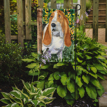Load image into Gallery viewer, Basset Hound Garden Flag - Outdoor Decorative Yard Flag