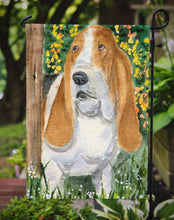 Load image into Gallery viewer, Basset Hound Garden Flag - Outdoor Decorative Yard Flag