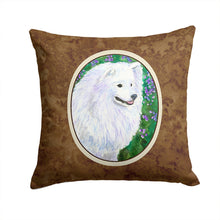 Load image into Gallery viewer, American Eskimo Throw Pillow - 14x14 Decorative Pillow – Art for Your Home &amp; Patio