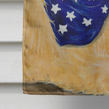 Load image into Gallery viewer, Golden Retriever Flag Canvas House Size