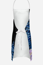 Load image into Gallery viewer, Santa Claus with  Golden Retriever Apron – Artist-Designed Kitchen, BBQ &amp; Craft Apron