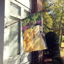 Load image into Gallery viewer, Golden Retriever Flag Canvas House Size