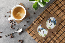 Load image into Gallery viewer, Papillon Coasters - Set of 4 Lightweight Foam, Absorbent Drink Coasters