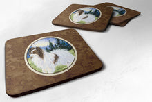 Load image into Gallery viewer, Papillon Coasters - Set of 4 Lightweight Foam, Absorbent Drink Coasters