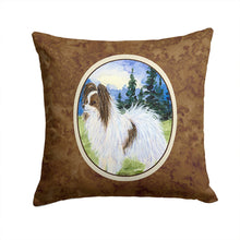 Load image into Gallery viewer, Papillon Throw Pillow - 14x14 Decorative Pillow – Art for Your Home &amp; Patio
