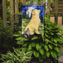 Load image into Gallery viewer, Golden Retriever Garden Flag - Outdoor Decorative Yard Flag