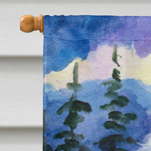 Load image into Gallery viewer, Great Pyrenees Flag Canvas House Size