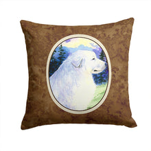 Load image into Gallery viewer, Great Pyrenees Throw Pillow - 14x14 Decorative Pillow – Art for Your Home &amp; Patio