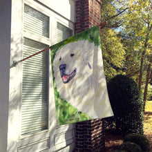 Load image into Gallery viewer, Great Pyrenees Flag Canvas House Size