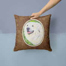 Load image into Gallery viewer, Great Pyrenees Throw Pillow - 14x14 Decorative Pillow – Art for Your Home &amp; Patio
