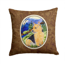 Load image into Gallery viewer, Norwich Terrier Throw Pillow - 14x14 Decorative Pillow – Art for Your Home &amp; Patio