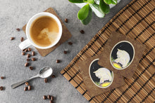 Load image into Gallery viewer, French Bulldog Coasters - Set of 4 Lightweight Foam, Absorbent Drink Coasters