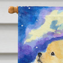 Load image into Gallery viewer, Pomeranian Flag Canvas House Size