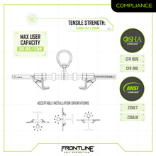 Load image into Gallery viewer, Frontline ST30SH Easy Slider Beam Walker Anchor for 12??-30?? Wide I-Beams