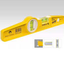 Load image into Gallery viewer, Stabila 48296 Mason 3 Spirit Level Set - 24 inch 48 inch 10 inch Torpedo and Case