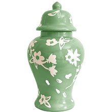 Load image into Gallery viewer, Sakura Ginger Jars in Cabbage Patch Green