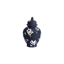 Load image into Gallery viewer, Sakura Ginger Jars in Navy Blue
