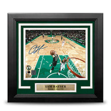 Load image into Gallery viewer, Sam Hauser Rim Cam Boston Celtics Autographed 8" x 10" Framed Basketball Photo