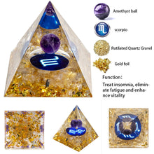 Load image into Gallery viewer, Your Zodiac Essence Crystal Pyramid