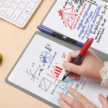 Load image into Gallery viewer, A5 Dry Erase Whiteboard Notebook – Reusable Planner with Pen &amp; Memo Pad