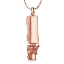 Load image into Gallery viewer, 18 Wheeler Semi Truck Urn Necklace