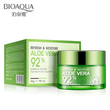 Load image into Gallery viewer, BIOAQUA Aloe Vera Face Cream Moisturizing Deep Hydrating Day Cream Plant Essence Nourishing Refresh Skin Care