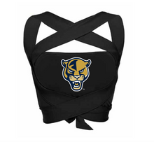 Load image into Gallery viewer, FIU Panthers Black Multi Way Bandeau Top