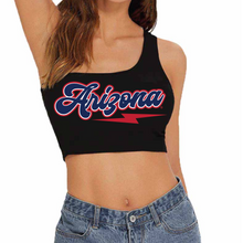 Load image into Gallery viewer, University of Arizona Lightning One Shoulder Top