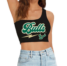 Load image into Gallery viewer, USF Lightning One Shoulder Top