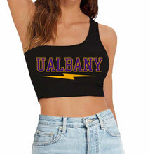 Load image into Gallery viewer, University at Albany Lightning One Shoulder Top