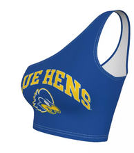 Load image into Gallery viewer, Delaware Blue One Shoulder Top