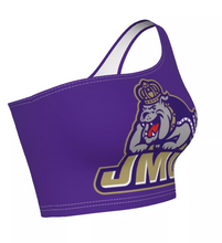 Load image into Gallery viewer, JMU Purple One Shoulder Top
