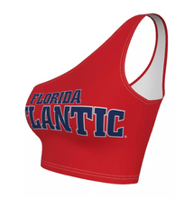 Load image into Gallery viewer, Florida Atlantic Owls Red One Shoulder Top