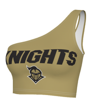 Load image into Gallery viewer, UCF Gold One Shoulder Top