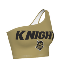 Load image into Gallery viewer, UCF Gold One Shoulder Top