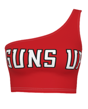 Load image into Gallery viewer, Texas Tech Guns Up One Shoulder Top