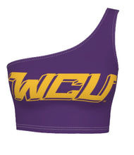 Load image into Gallery viewer, West Chester University Purple One Shoulder Top