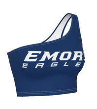 Load image into Gallery viewer, Emory Navy One Shoulder Top