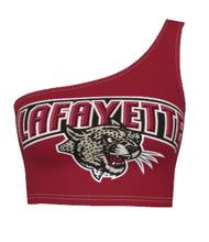 Load image into Gallery viewer, Lafayette College Maroon One Shoulder Top
