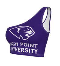 Load image into Gallery viewer, High Point University Purple One Shoulder Top