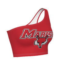Load image into Gallery viewer, Marist Red One Shoulder Top