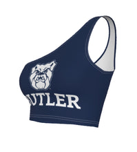 Load image into Gallery viewer, Butler Navy One Shoulder Top