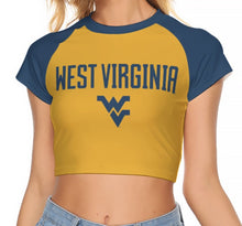 Load image into Gallery viewer, West Virginia Mountaineers Gold Team Tee