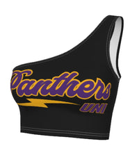 Load image into Gallery viewer, Northern Iowa Panthers Lightning One Shoulder Top